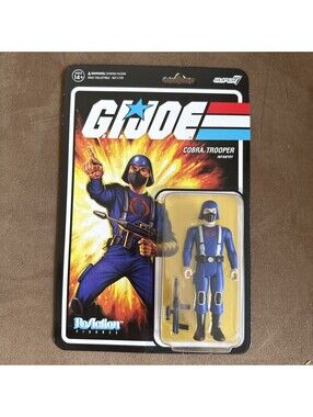 Super7 Reaction G.I. Joe Cobra Trooper Infantry 3.75-Inch Action Figure